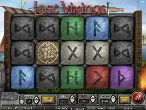 Lost Vikings Game Logo