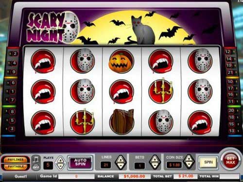Scary Night Game Logo