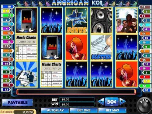 American Icon Game Logo