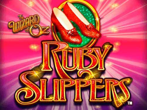 The Wizard of Oz Ruby Slippers Game Logo